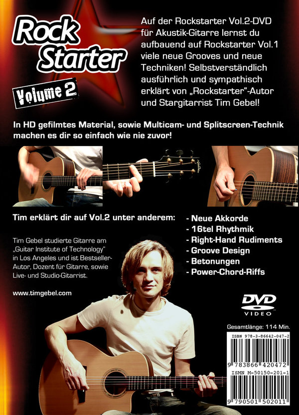 Rockstarter Vol. 2 - Akustikgitarre