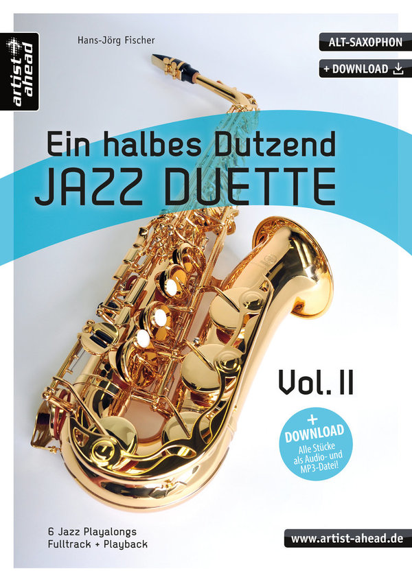 Ein halbes Dutzend Jazz-Duette - Vol. 2 - für Altsaxophon