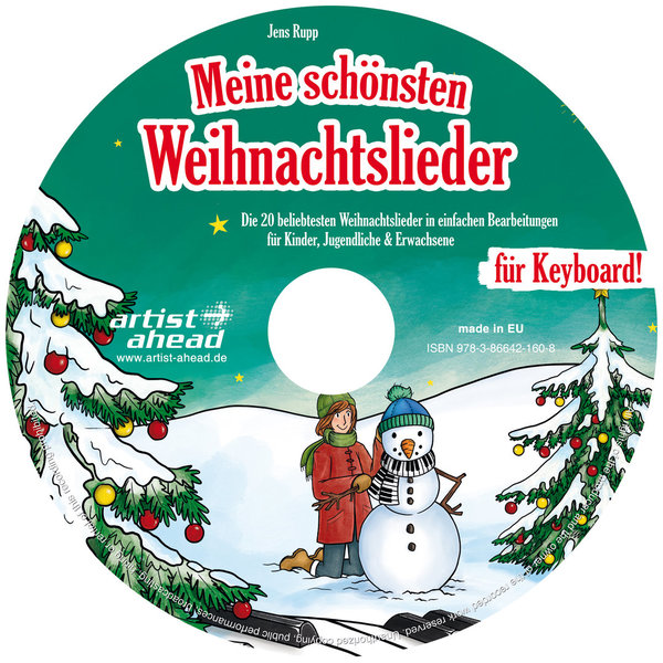 CD Meine schönsten Weihnachtslieder für Keyboard!