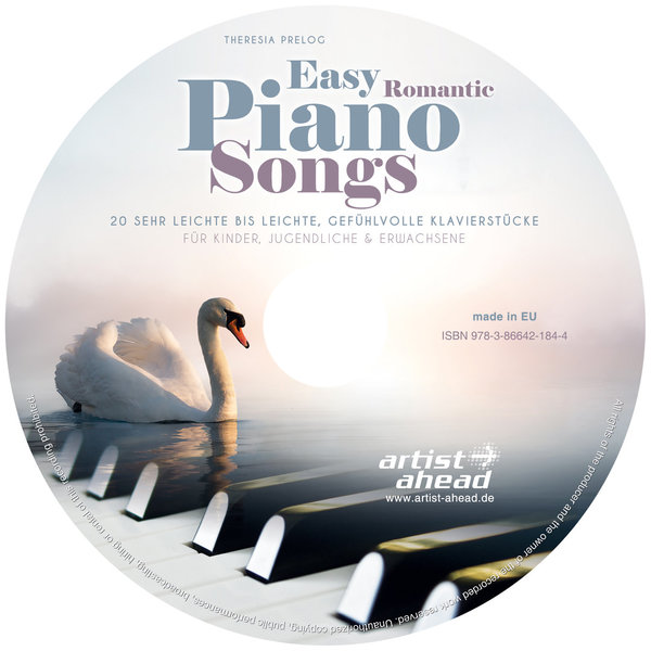 CD Easy Romantic Piano Songs