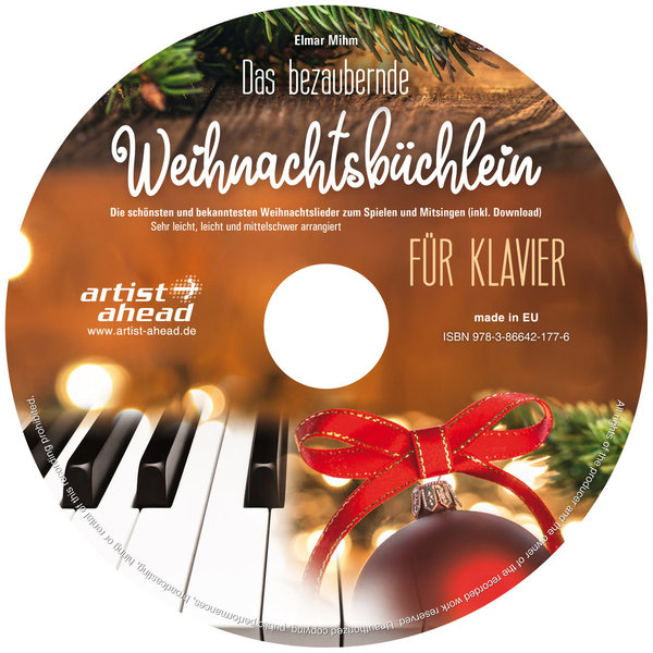 CD Das bezaubernde Weihnachtsbüchlein für Klavier