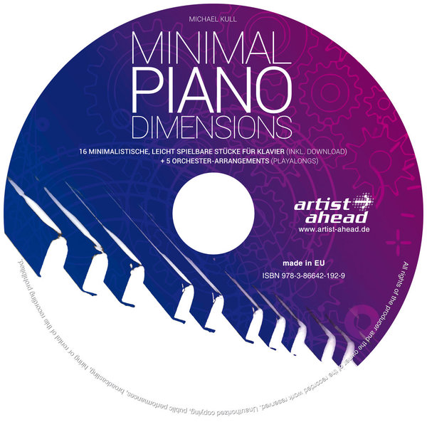 CD Minimal Piano Dimensions