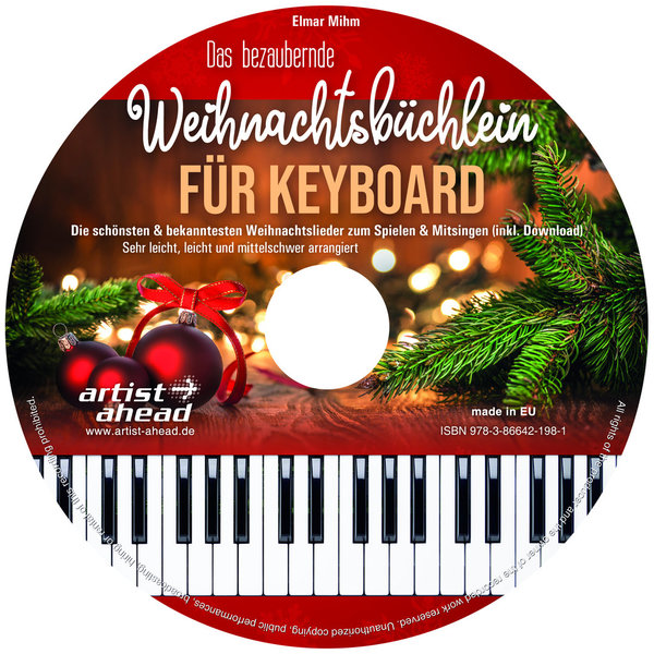 CD Das bezaubernde Weihnachtsbüchlein für Keyboard