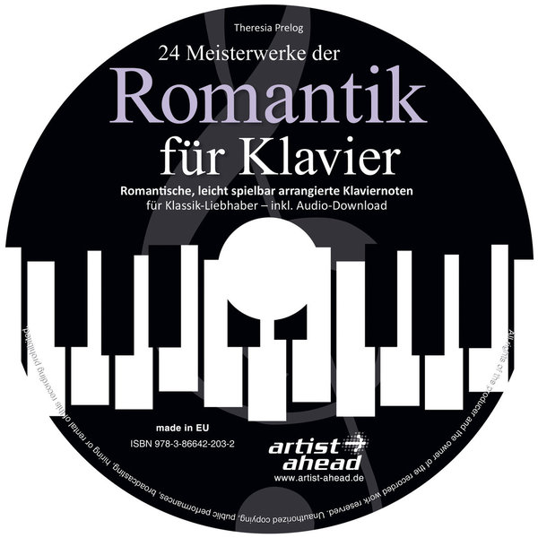 CD 24 Meisterwerke der Romantik für Klavier