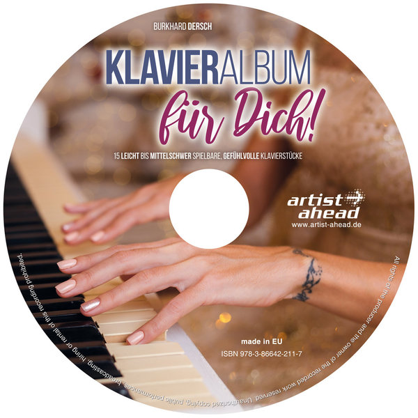 CD Klavieralbum für Dich!